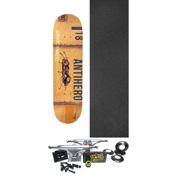 Anti Hero Skateboards Grant Taylor Intermodal Skateboard Deck - 8.32" x 31.62" - Complete Skateboard Bundle